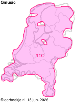in heel Nederland op kanaal 11C
