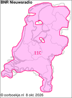 in heel Nederland op kanaal 11C