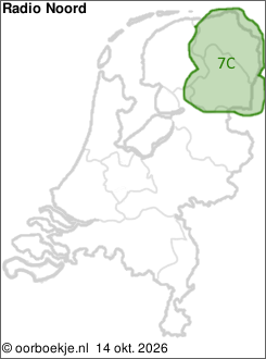 in Groningen en Drenthe op kanaal 7C