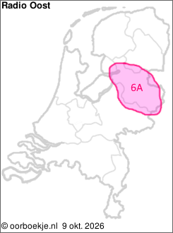 in Overijssel op kanaal 6A