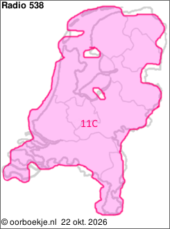 in heel Nederland op kanaal 11C